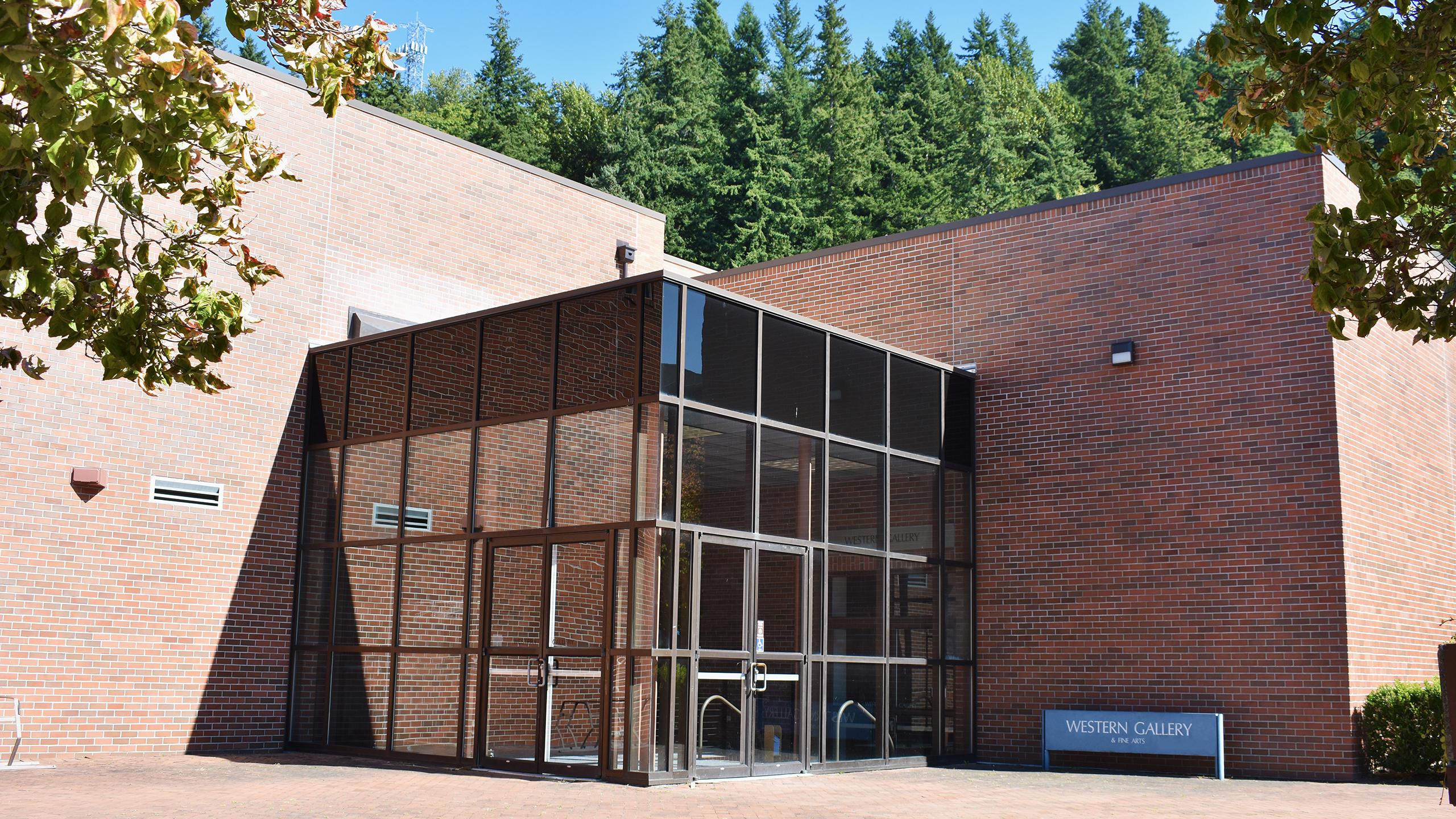 entrance to The Western Gallery at WWU